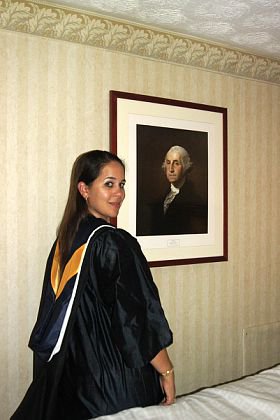 251333_10150205020480699_5839687_n Celeste Barclay grad school cap and gown